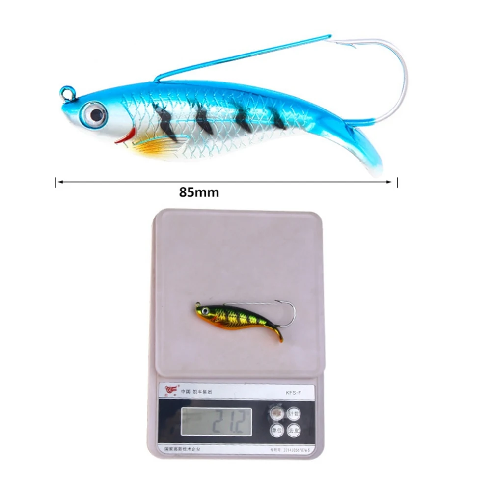 1 Cái VIB Mồi Câu Cá 8.5 Cm 21.2G Chống Cỏ Câu Cá Wobbler Cau Nhân Tạo Mồi Cứng Mồi Laser Cơ Thể sống Động Như Thật Đuôi Cá