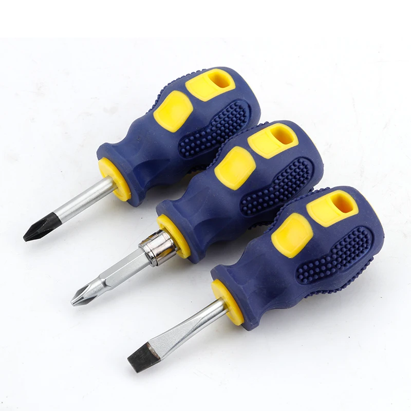 1 Chiếc Tua Vít Mini Đa Năng Đeo Chéo Hình Tua Vít Rãnh Phẳng Tự Làm Dụng Cụ Sửa Chữa Từ Ngắn Tua Vít Nhỏ