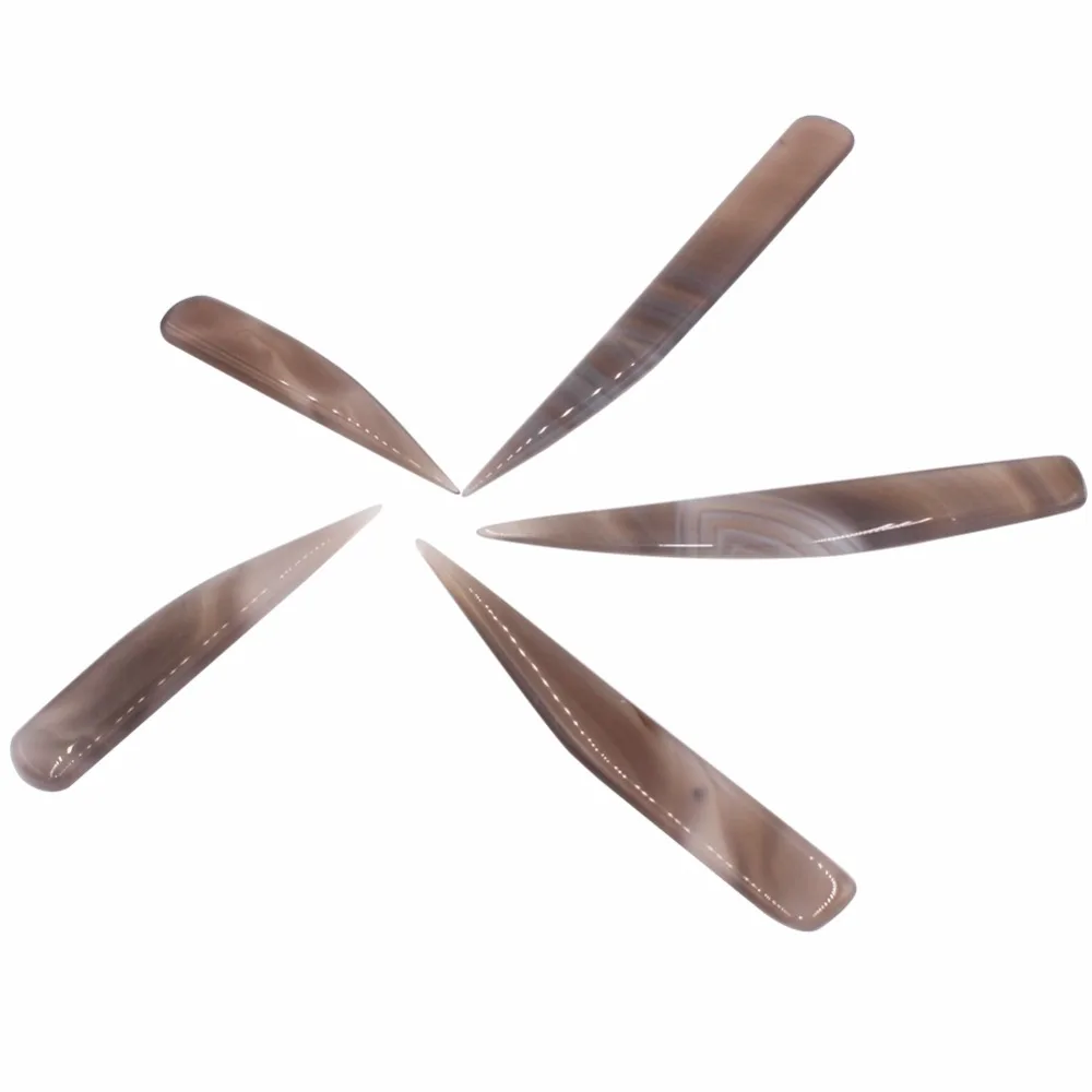PHYHOO Agate Burnisher Knife Craft Polishing Tool for Gold And Sliver clean Jewelry Making Tools