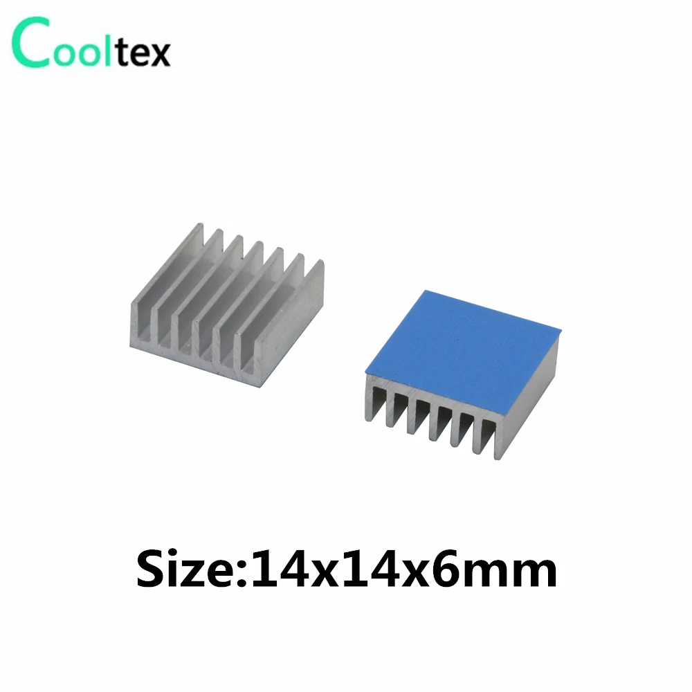 Tản Nhiệt Nhôm Tản Nhiệt Tản Nhiệt Làm Mát Cho Điện Tử IC 3D Máy In Raspberry PI Nhiệt Dẫn Điện Băng