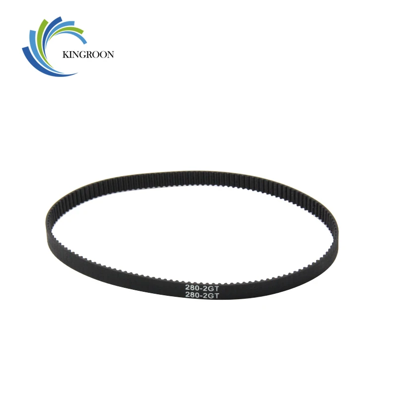 GT2 ปิด Loop Timing Belt ยาง 2GT 6 มม.3D เครื่องพิมพ์ 110 112 122 158 200 280 300 400 610 852 มม.Synchronous เข็มขัด Part