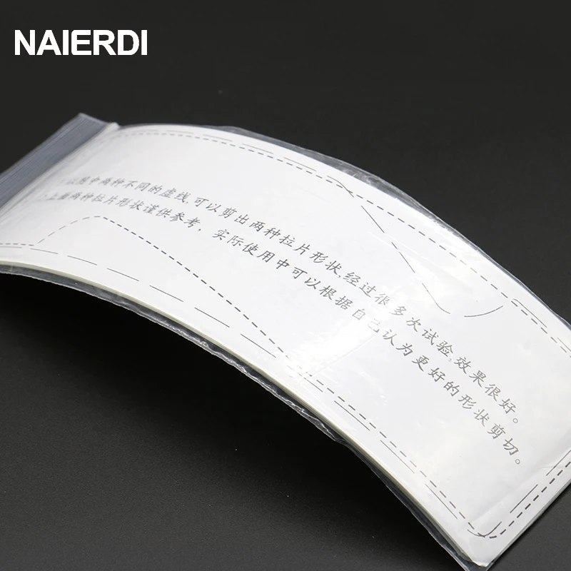 NAIERDI 5 Cường Lực Nhựa-Thép Lắp Tấm Thợ Khóa Dụng Cụ Nano PlasticSteel Cửa Joggling Bỏ Qua Công Cụ Khóa Tự Làm Dụng Cụ Mở