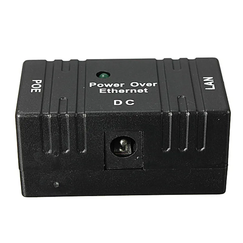 10m/100mbp passivo poe power over ethernet RJ-45 injector divisor adaptador de montagem na parede para cctv câmera ip rede rj45 plug