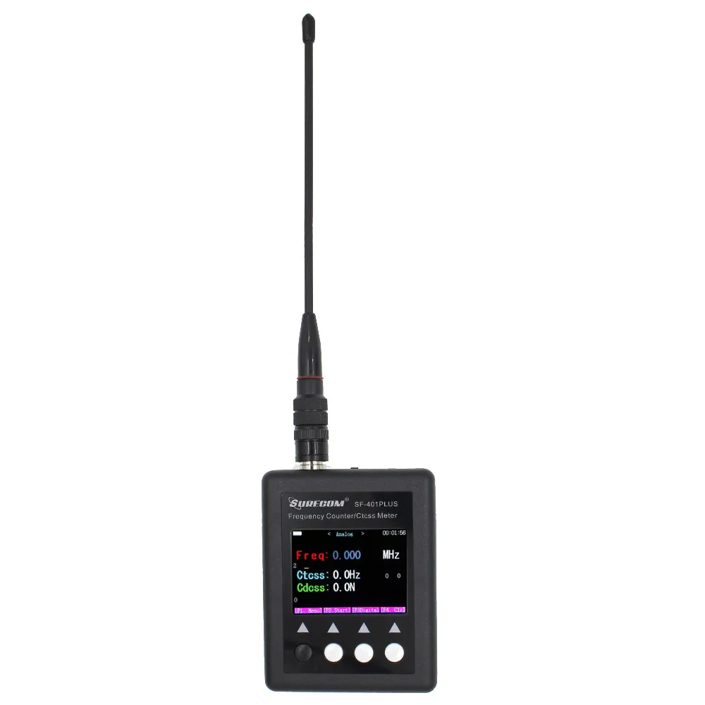 SURECOM Frequenzmesser SF401plus SF-401 plus Frequenzzähler 27 MHz-3000 MHz Radio Tragbarer Frequenzzähler