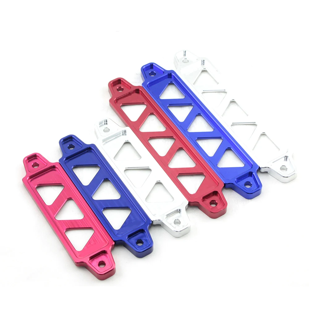 Soporte de sujeción de batería de coche de aleación de aluminio R-EP, soporte de amarre de batería Universal compatible con Honda Civic EK EG 2002-2005