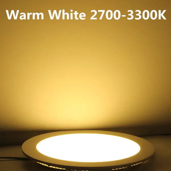 Ultra Thin LED ดาวน์ไลท์ 3 W 6 W 9 W 12 W 15 W 25 W LED รอบเพดานในตัว AC85-265V LED SMD2835