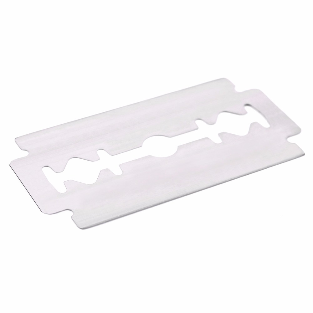 Qshave Đôi Edge An Toàn Lưỡi Dao Cạo Thẳng Dao Cạo Lưỡi Dao Titanium Cổ Điển An Toàn Lưỡi Dao Cạo Mỹ, 10 Lưỡi Dao