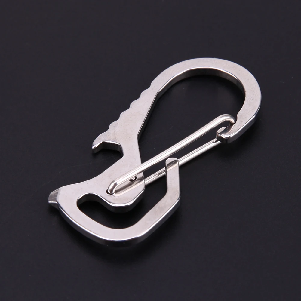 Móc Neo Móc Khóa Móc Ngoài Trời Thép Không Gỉ Móc Đa Năng Nắp Nâng Lục Giác Lái Xe Dụng Cụ Mở Nắp Hộp Móc Khóa Vòng Leo Núi Accessorie