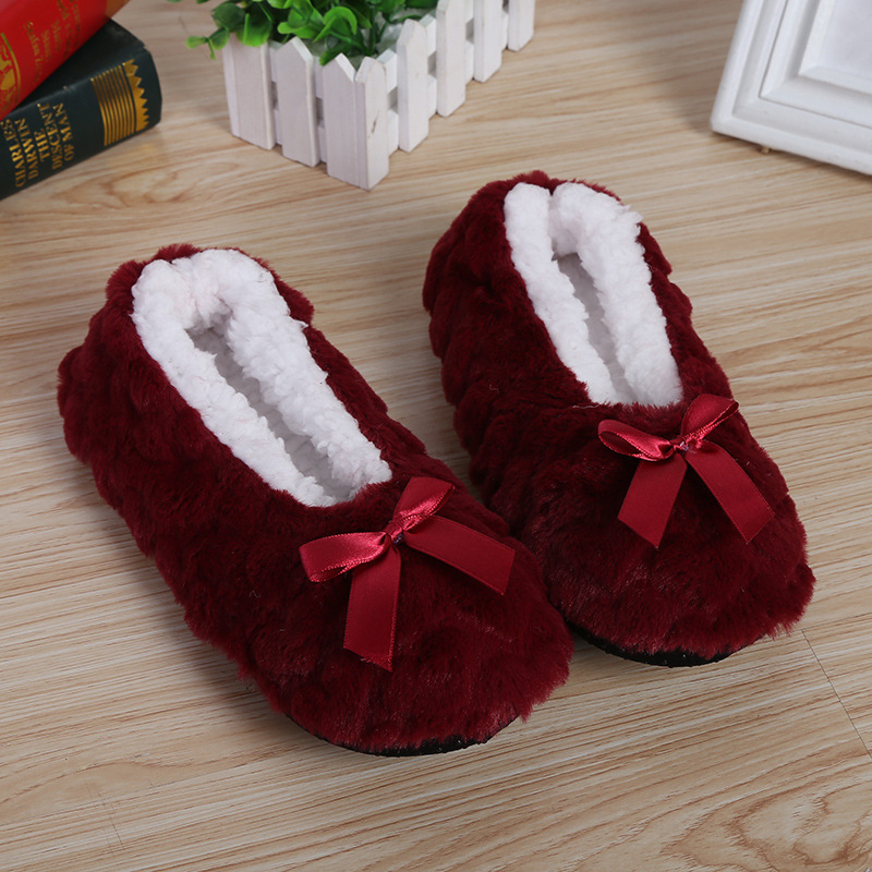 Mntrerm ใหม่น่ารัก 2023 รองเท้าแตะในร่ม WARM Soft Plush รองเท้าแตะลื่นในร่มรองเท้าแตะสีทึบผู้หญิงน่ารักรองเท้า