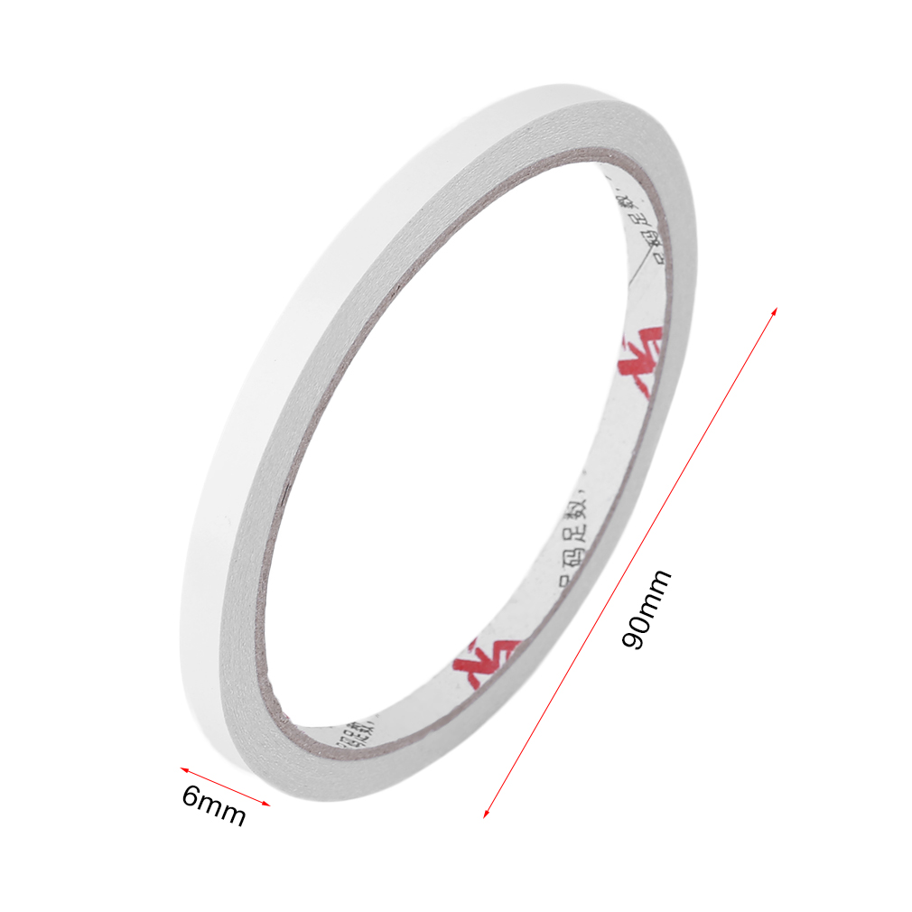 6MM 18M Double Sided Tape for Scrapbooking Ultra Thin Cotton Double Sided Adhesive Tape Strong papeleria School Office Supplies