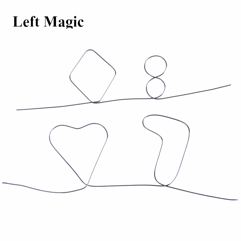 1 Chiếc Bán Sihir Nhớ Dây Kim Loại Lửa Dự Đoán Trái Tim 7 Trò Ảo Thuật Magic Show Cận Sát Phép Thuật Ảo Ảnh 82060