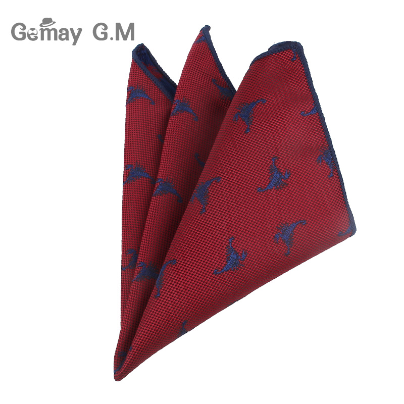 Карманный квадратный мужской платок с мультяшным рисунком