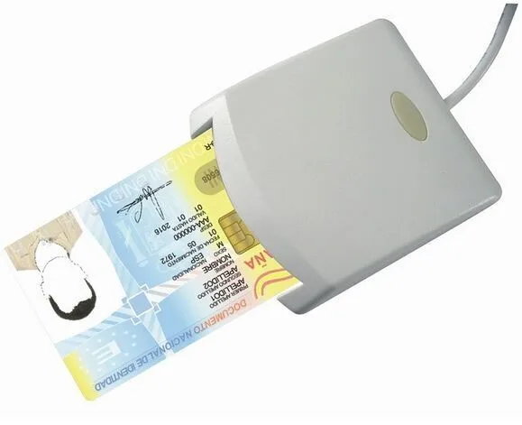 ISO7816 Contatto EMV SIM eID Lettore di schede Smart Chip Programmatore per scheda chip di memoria a contatto + 2 schede di prova e kit SDK