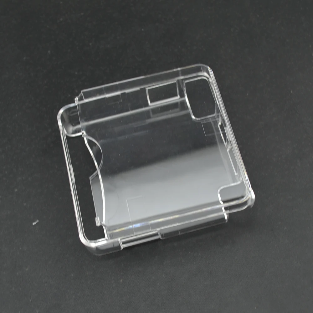 High quality Plastic Clear Protective Cover for GBA SP Crystal Shell Housing box For Gameboy Advance SP