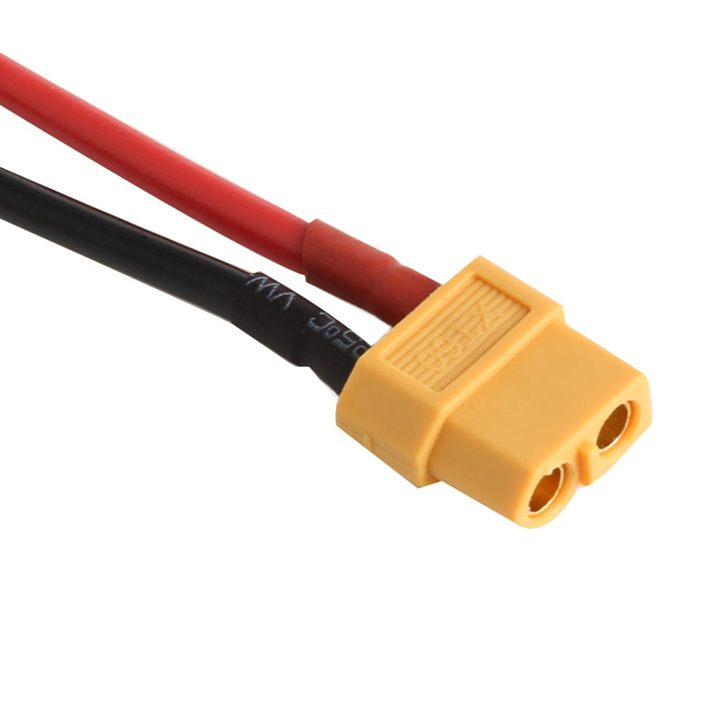 Conector macho y hembra de batería XT60 mejorada, cable de silicona 14 AWG, Adaptador convertidor, juguete remoto, 2 piezas