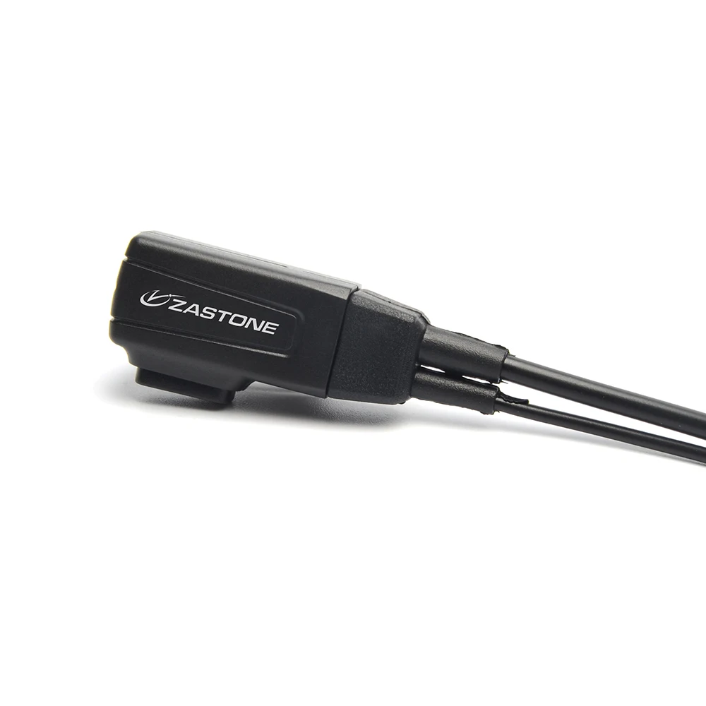 Zastone-音響管イヤホン,10個,イヤホン,マイク,アマチュア無線用,cb,pmr446,baofeng zatone walkie talkie