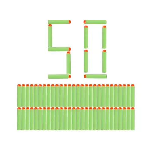 Bộ 50 Cho Súng Đồ Chơi Nerf Đạn Mềm Rỗng Lỗ Đầu 7.2Cm Đổ Lại Phi Tiêu Súng Đồ Chơi Bắn Đạn Cho Nerf Blasters xmas Cho Trẻ Em, Quà Tặng