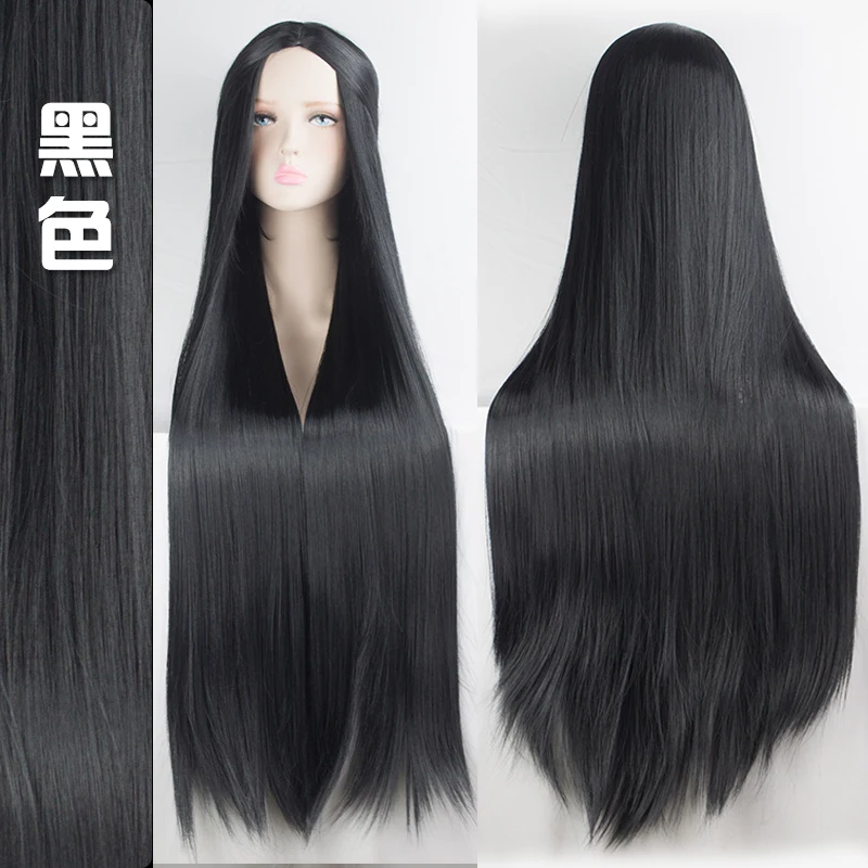 Hsiu-合成コスプレウィッグ,高温ファイバーパーティーウィッグ,21色,100cm