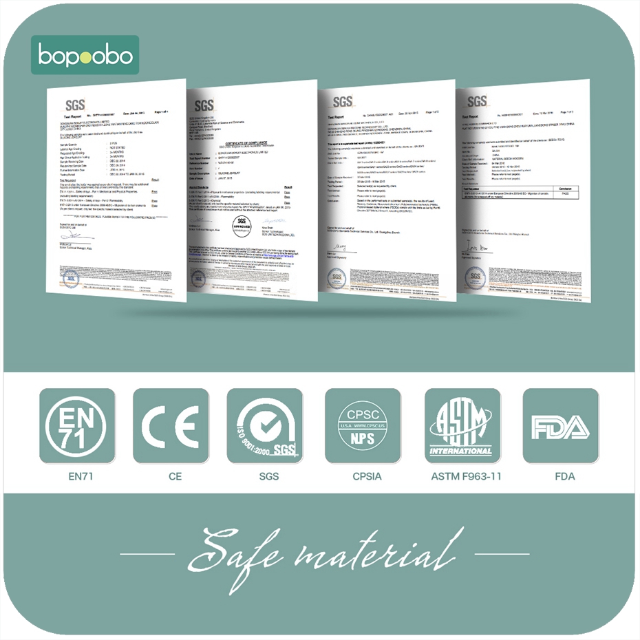 Bopoobo 1pc bebê dentição colar de silicone grau alimentício contas de silicone hexágono brinquedos do bebê silicone perle bpa livre mordedor do bebê