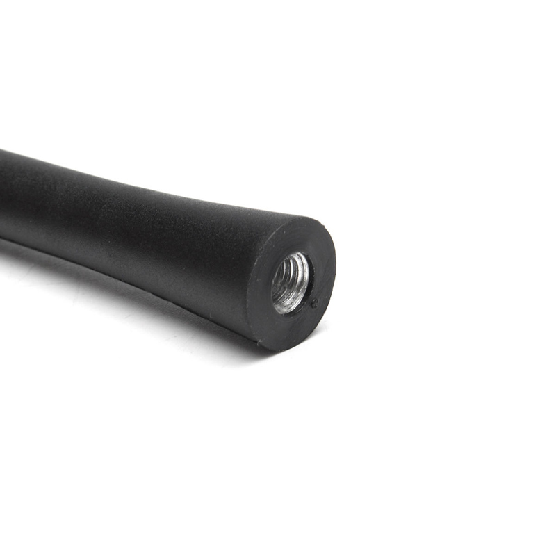 PolarLander アンテナ/空中交換マスト オート ベースキット付き 空中車ルーフツール フォード/フォーカス 2000-2007 54cm / 21.5インチ ブラック