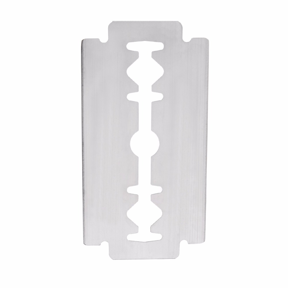 Qshave Đôi Edge An Toàn Lưỡi Dao Cạo Thẳng Dao Cạo Lưỡi Dao Titanium Cổ Điển An Toàn Lưỡi Dao Cạo Mỹ, 10 Lưỡi Dao