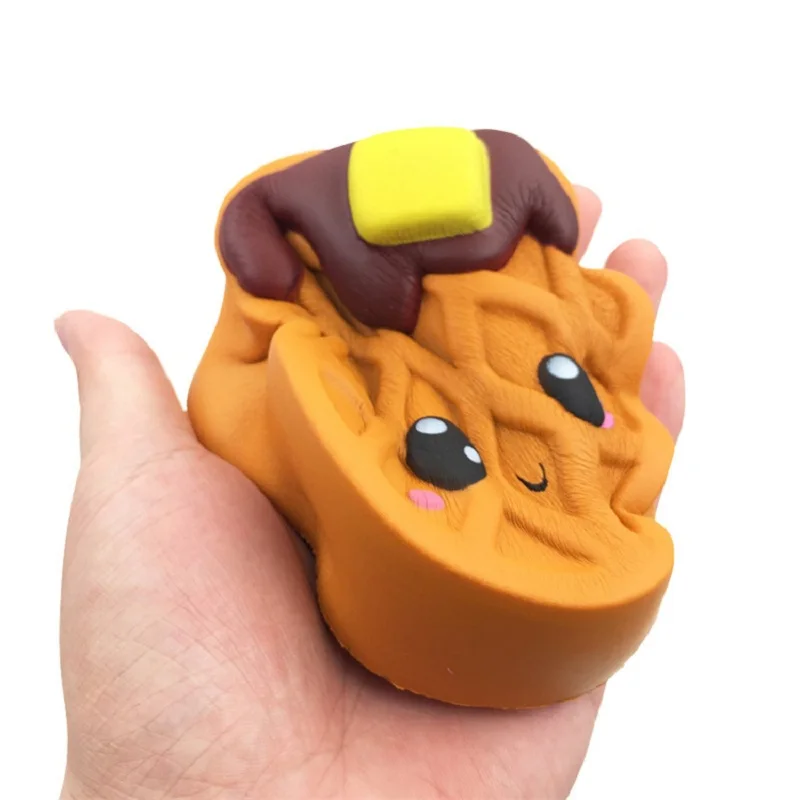 จัมโบ้ Expression เค้กช็อกโกแลต Squishy ครีมกลิ่นหอมช้า Rising ของเล่นบรรเทาความเครียด PU จําลองบีบของเล่น 11.5*4 ซม.