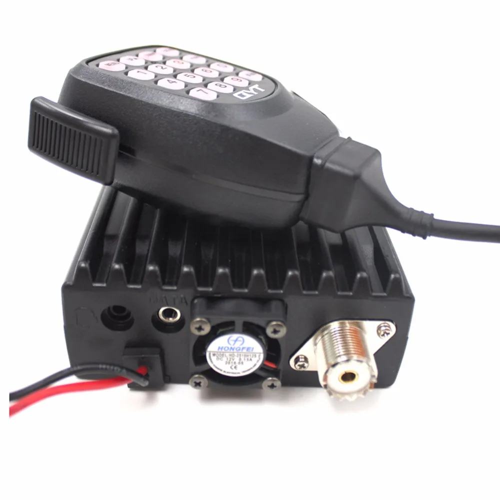 QYT Mini Rádio Amador com Conjunto de Antenas, Woki Toki, KT-7900D, 25W Quad Band, 136-173, 220-260, 350-390, 400-480MHz
