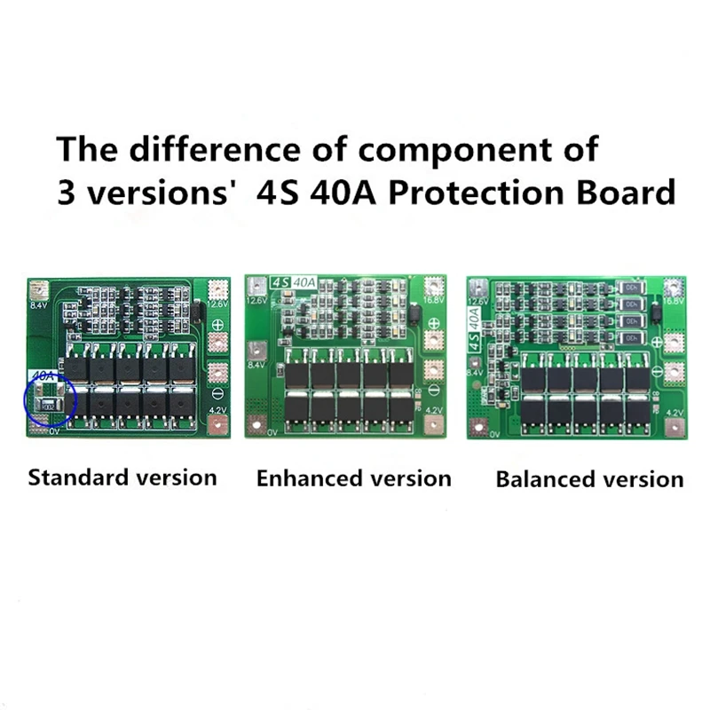 4S 40A Li-Ion Lithium-Batterie Ladegerät Modul Schutz Bord PCB BMS 18650 Lipo Zelle Modul w/Balancer Für bohrer Motor