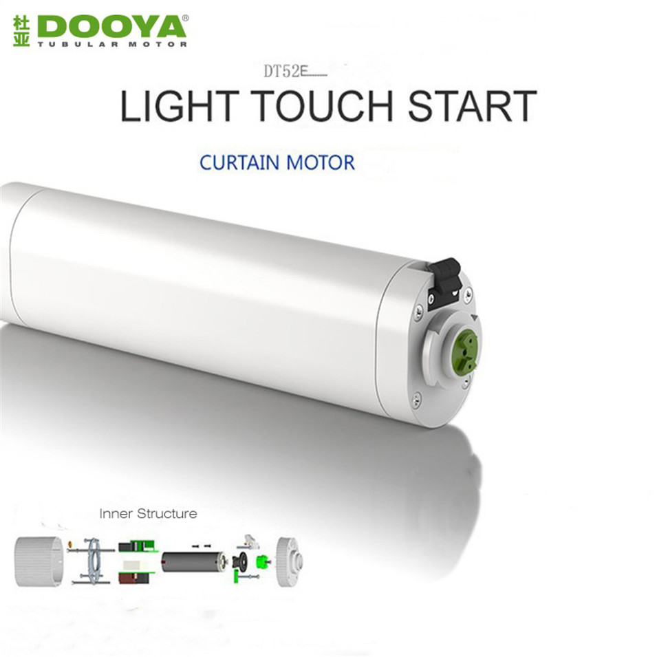 Dooya DT52E ไฟฟ้าผ้าม่านมอเตอร์ 220 V 45 W, เปิดปิดหน้าต่างม่านมอเตอร์, อัตโนมัติผ้าม่านมอเตอร์สำหรับโครงการ