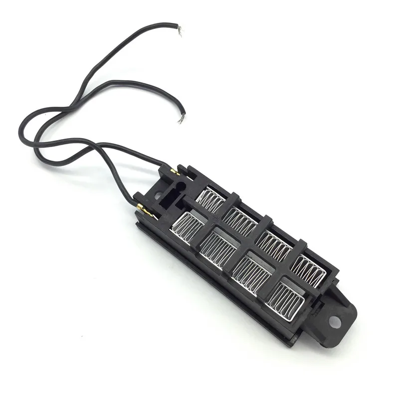 Aquecedor ptc com termostato automático, com suporte, tira ondulada, aquecimento de espaço pequeno, 50w, 12v (ac/dc), ferramentas de aquecimento diy