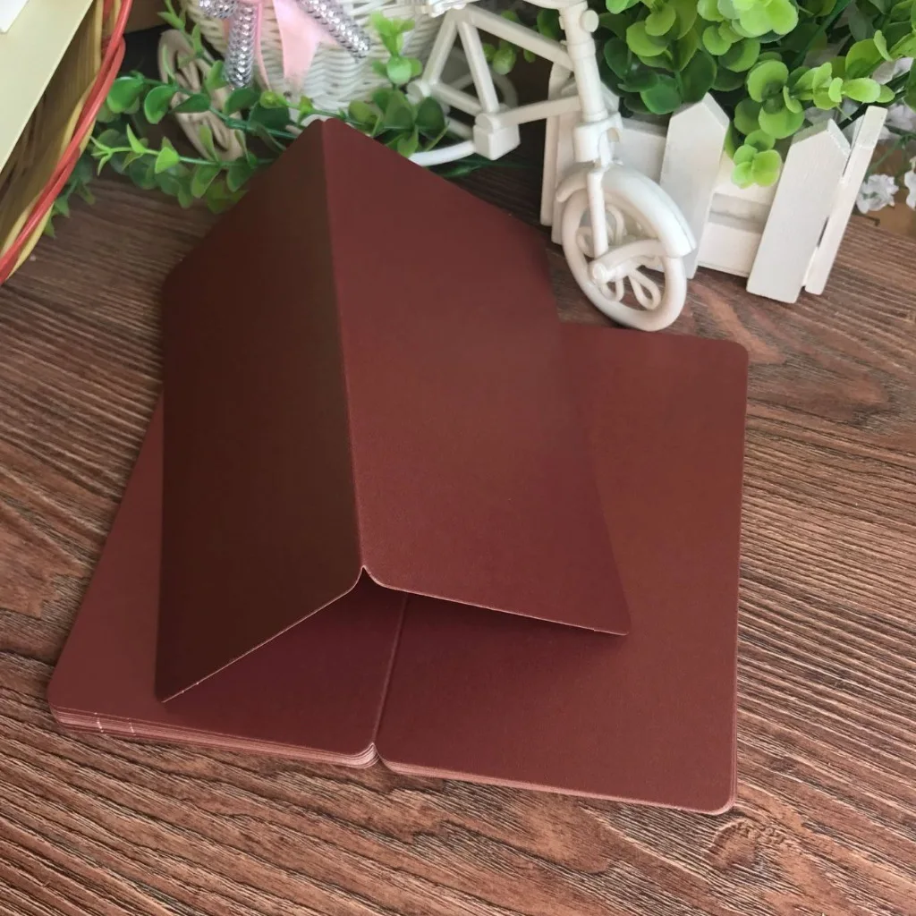 (10 개/몫) DIY 빈 카드 손 그리기 낙서 종이 카드 생일 축하 카드 인사말 카드 15x9.3cm