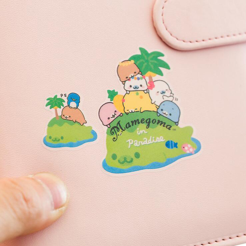 6 แผ่น Kawaii Sea Lion Otters DIY กาว PVC สติกเกอร์ตกแต่งไดอารี่อัลบั้ม Stick ป้ายกระดาษตกแต่งเครื่องเขียน