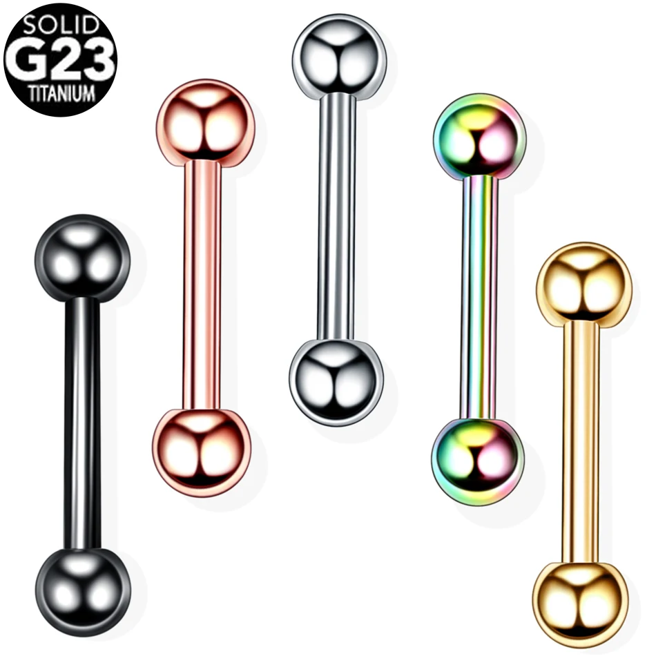 1 Máy Tính Titan Thép Đen Không Đường May Móc Mũi Vòng Vách Ngăn Clicker Huấn Khuyên Môi Labret Vòng Sụn Tai Tragus Gợi Cảm Trang Sức