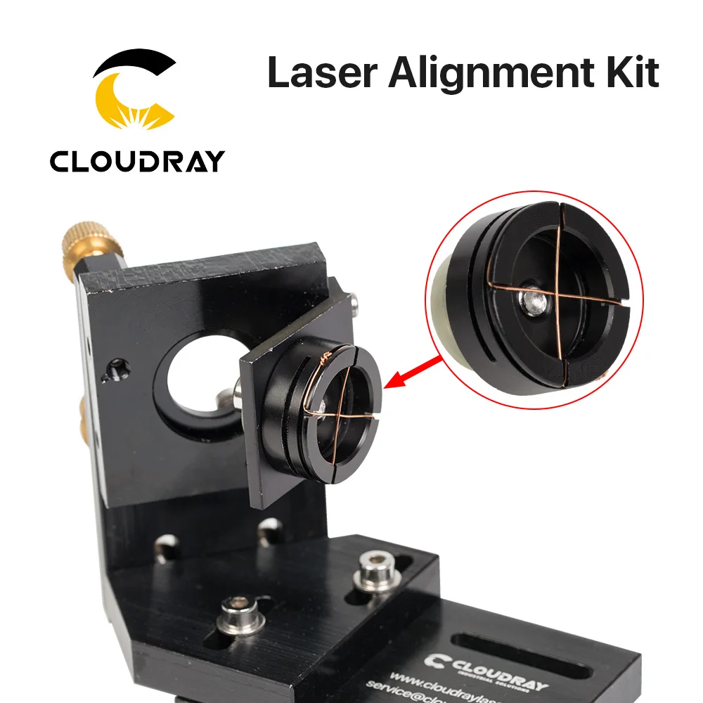 Cloudray Laser Path Calibrating Device Light Regulator Alignment Kit For CO2 Laser Cutting Machine to Adjust Collimate Laser
