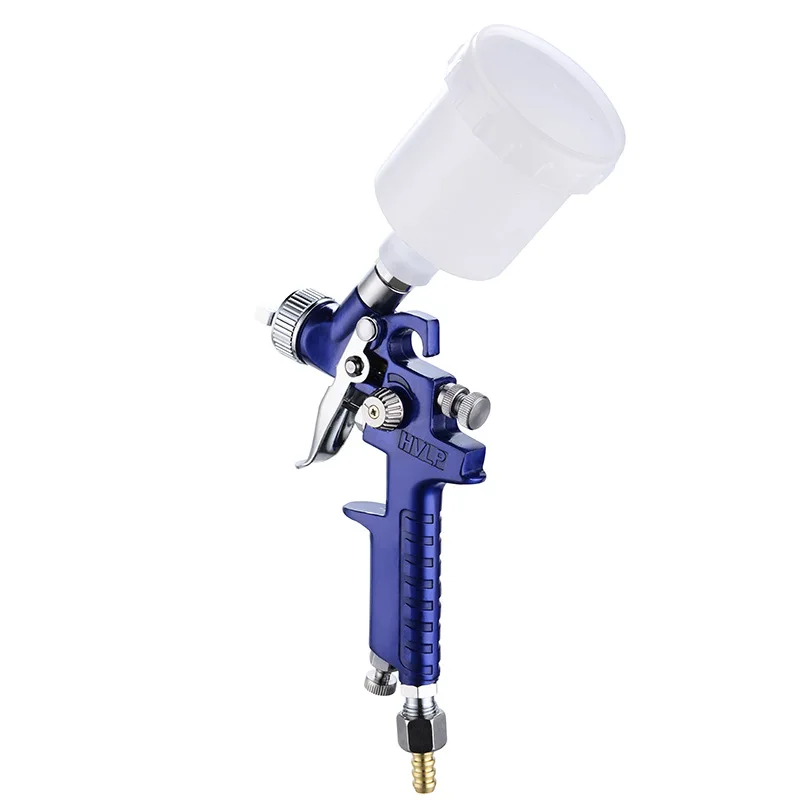 WENXING 0.8 มม. /1.0 มม. หัวฉีด H-2000 Professional HVLP มินิสีสเปรย์ปืน Airbrush สำหรับภาพวาดรถ Aerograph ปืนลม