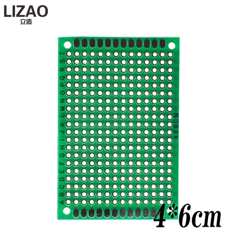 9x15 8x12 7x9 6x8 5x7 4x6 3x7 2x8 cm Đôi Side Prototype Phổ Quát Tự Làm Mạch In PCB Đối Mặt Với Protoboard Đối Với Arduino