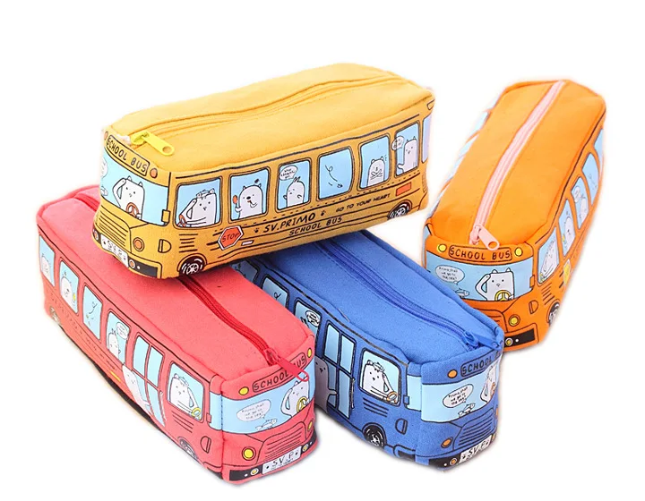 1 Máy tính Sáng Tạo lớn Bạt Phủ Xe Ô Tô Đựng Đồ Dùng Học Tập Bút Chì Trường Hợp Túi Cô Gái Bé Trai Văn Phòng Phẩm Bút Túi lưu trữ giá đỡ
