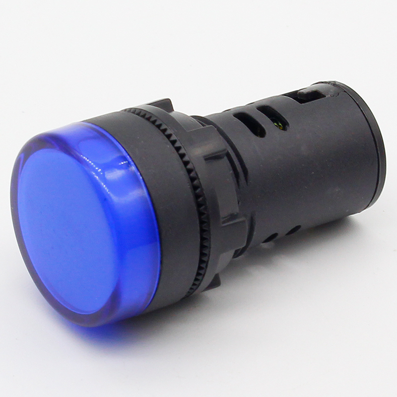 1 個 12V 24V 110V 220V 380V 22 ミリメートルパネルマウント LED 電源インジケータパイロット信号光ランプ