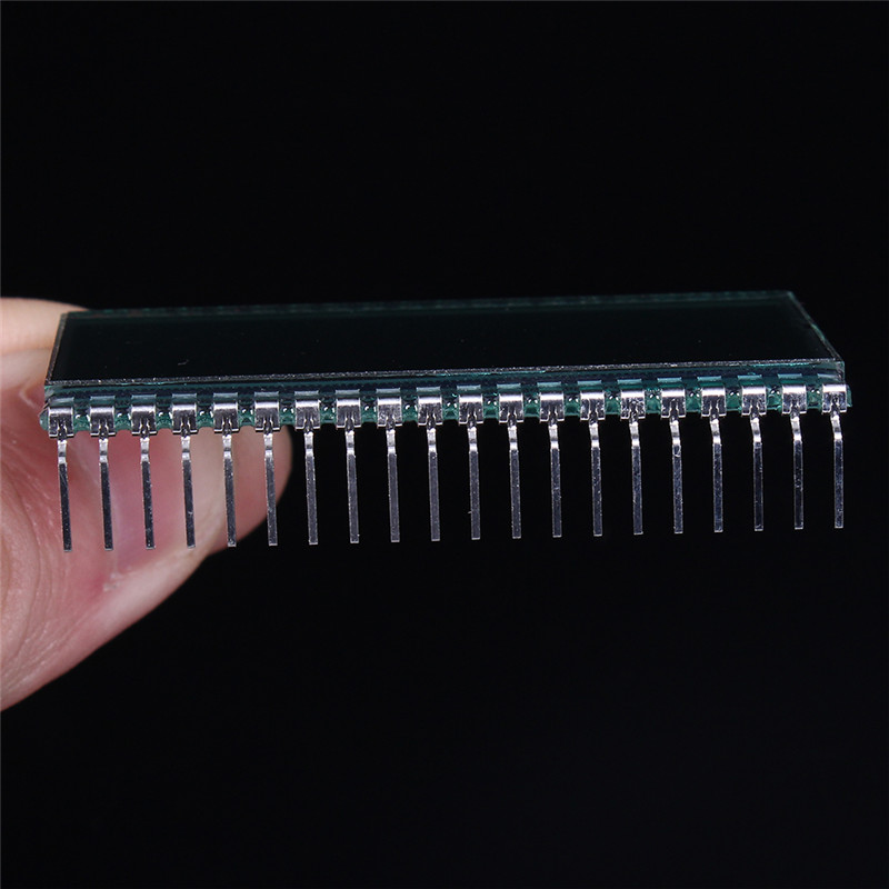 EDS805 LCD-Anzeigemodul, 4 Bit, 8-stelliges TN-Segment, LCD, 50,8 x 30,48 x 2,8 mm, 45,72 x 16,51 mm, Metallstiftbildschirm