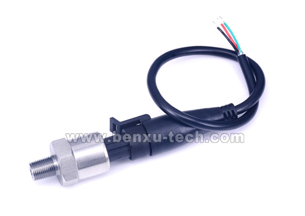 Cable de 0,3 m, 10bar,12VDC,1-5V,NPT1/8, aceite, combustible, diésel, aire, Gas, importación de agua, Sensor de presión cerámico, transductor transmisor