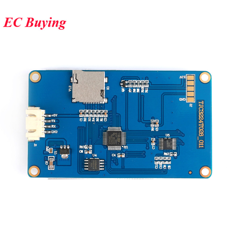 Arduino用TFT LCDタッチスクリーンモジュール,2.2, 2.4, 2.8, 3.2, 3.5, 4.3, 5.0, 7.0,320インチ,240x400,240x480*320、480*272、800*480