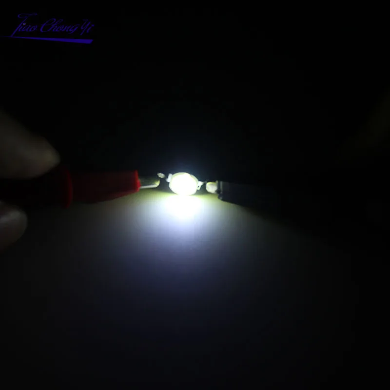 10-1000 Chiếc Đèn LED Âm Trần COB Đèn Chip 1W 3W Đầu Vào 3.2-3.6V 100-220LM Mini LED bóng Đèn Diode SMD Cho DIY Đèn Pha LED Đèn LED Downlight