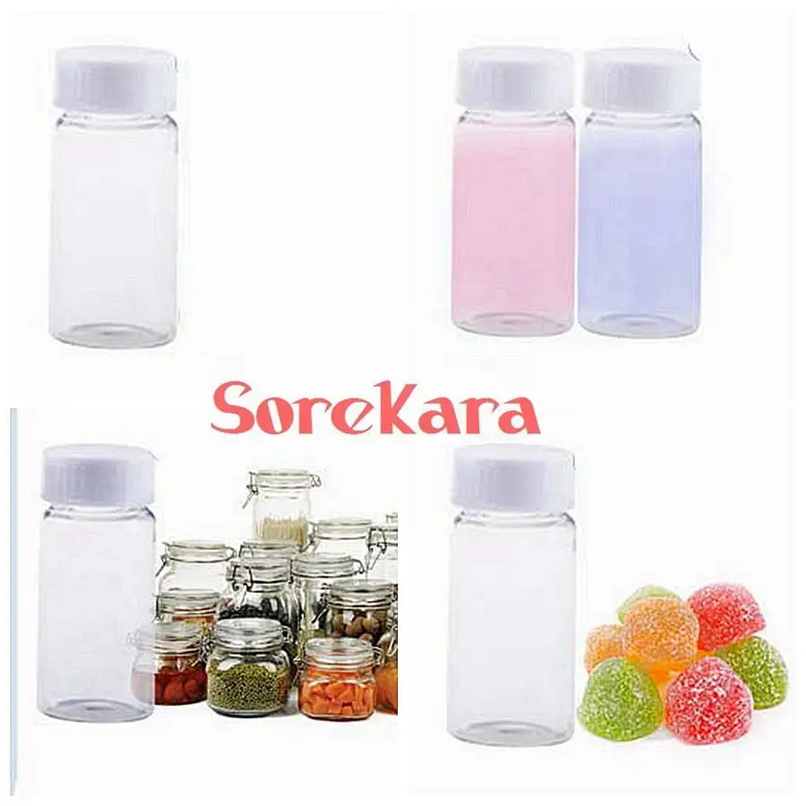 1/2Ml/3Ml/5Ml/10Ml/15Ml/30Ml/40Ml/50Ml/60Ml Nâu Kính Cường Lực Chai Thuốc Thử Mẫu Lọ Nắp Nhựa Nắp Vặn