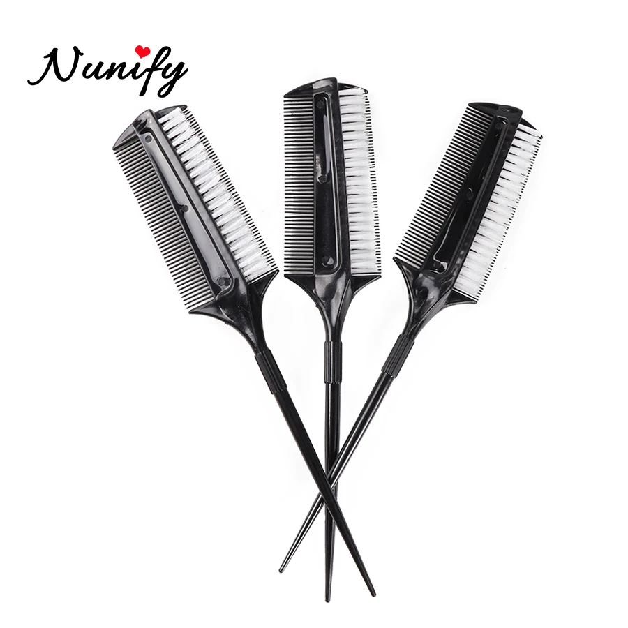 Nunify Tóc Màu Sắc Bàn Chải Dụng Cụ Hoàn Hảo Cho Tóc Tint Chết Tô Màu Applicator Dầu Lược 1 Cái Chất Lượng Đa Năng Tóc