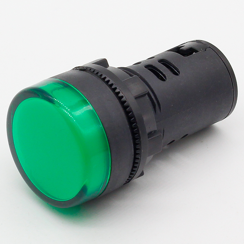 1 個 12V 24V 110V 220V 380V 22 ミリメートルパネルマウント LED 電源インジケータパイロット信号光ランプ