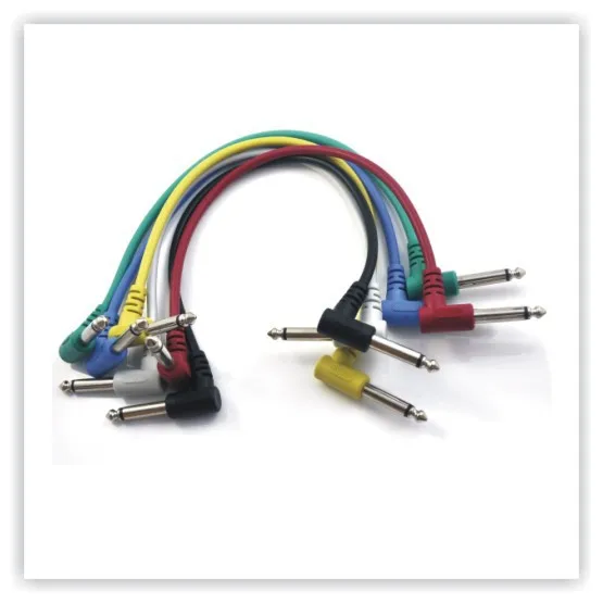 Electric Guitar Effect Pedal Cable 30cm Length Audio Cable Guitar Accessories Quality Goods Musical Instruments