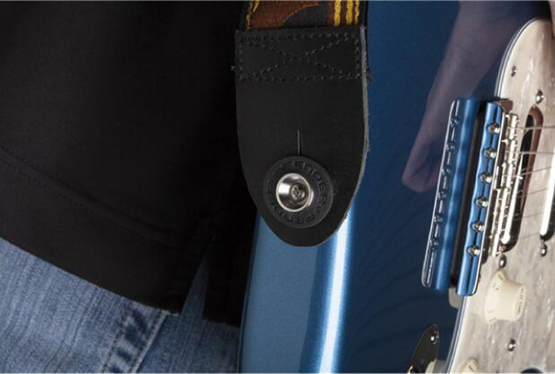 4 pçs/lote Guitarra Elétrica Strap Locks Blocos Material de borracha Bass Guitar Strap Lock Guitar Parts & Accessories Drop Shipping GYH