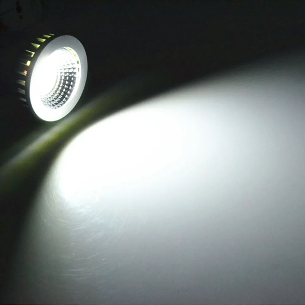 GU10 Led Thay Đổi Độ Sáng Bóng Đèn E27 E14 MR16 AC DC 12 v LED COB Spotlight 6 wát 9 wát 12 wát ánh Sáng tại chỗ Bóng Đèn Công Suất Cao AC 110 v 220 v