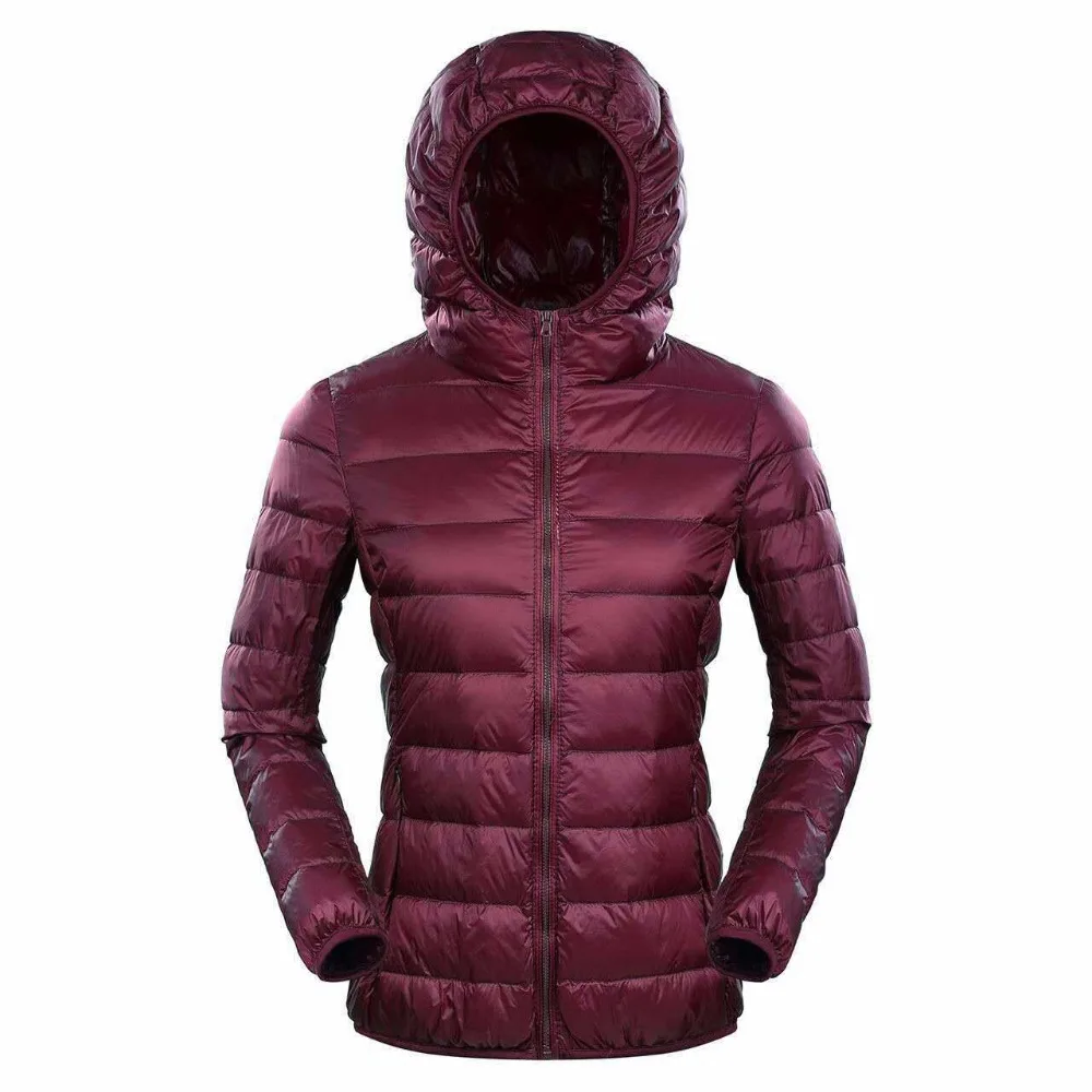 NewBang 7XL 8XL Plus Kích Thước Xuống Áo Khoác Nữ Có Mũ Trùm Đầu Cực Lông Vũ Nữ Plus Lông Mùa Đông Mỏng Ấm Áo Gió áo Khoác