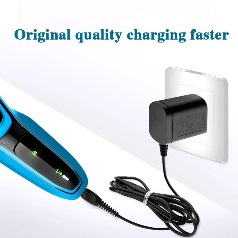 Cargador adaptador para maquinilla de afeitar con enchufe de pared de la UE, 15V, 5,4 W, para PHILIPS Norelco HQ8505 HQ8500 HQ560 HQ586 HQ568 HQ7740 HQ7141 HQ7142